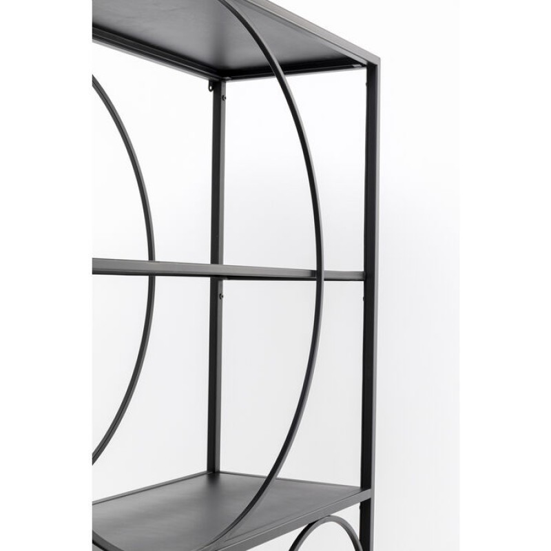 Shelf Circle Black 100x200cm